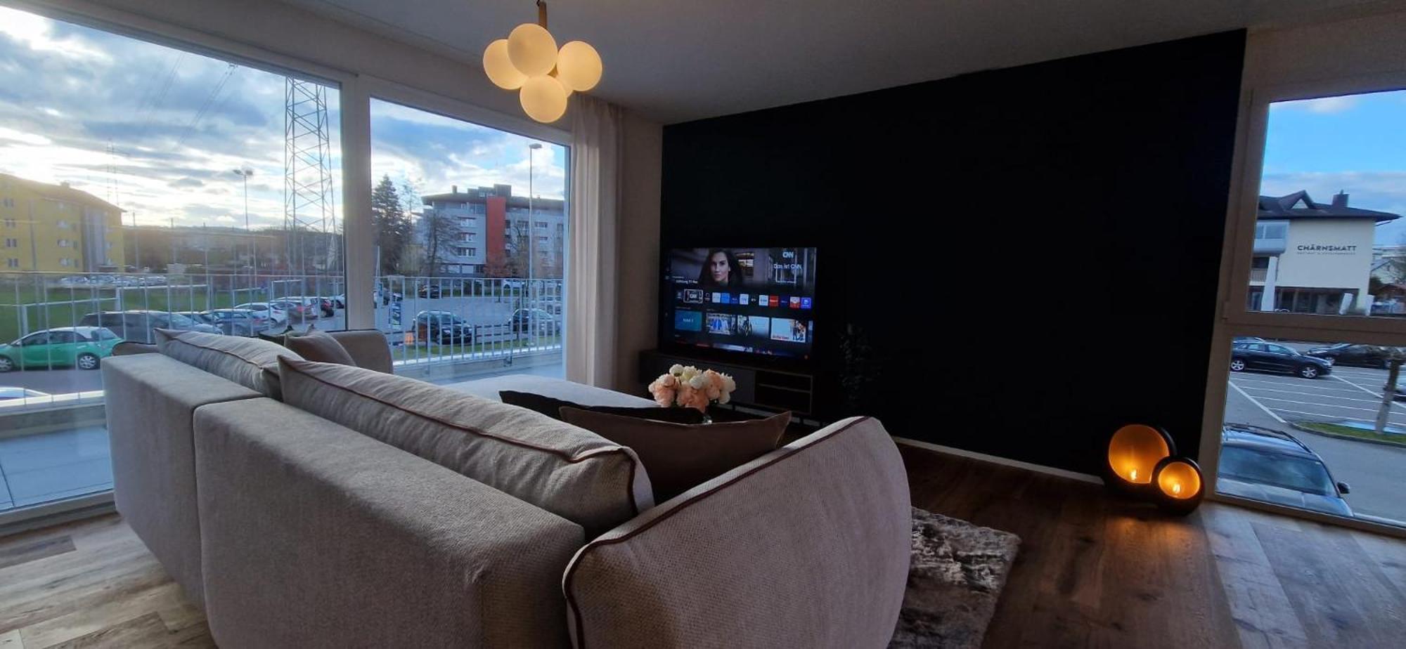Visionary Hospitality Rothenburg, Lucerne - Premium Apartments With Free Parking, Washer, Kitchen, Terrace, 15' City Exterior foto